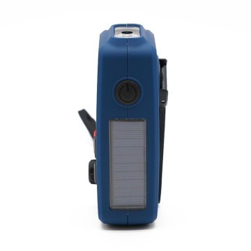 Solárne rádio s dynamom a LED svetlom POWERplus - Panther 5v1