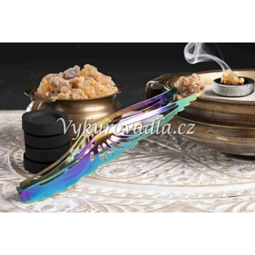 Anjelské dúhové kliešte na uhlíky oceľové