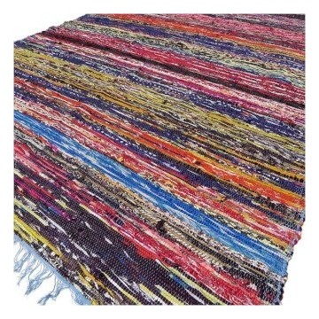 Luxusný Ručne Tkaný Koberec 153x90cm - Modrý