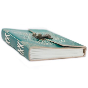 Kožený Zápisník 18x13 cm - Peace (čisté strany)