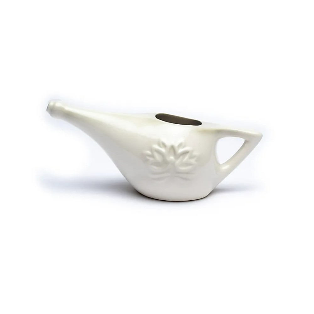 Plastová konvička Neti + 25 g himalájskej soli