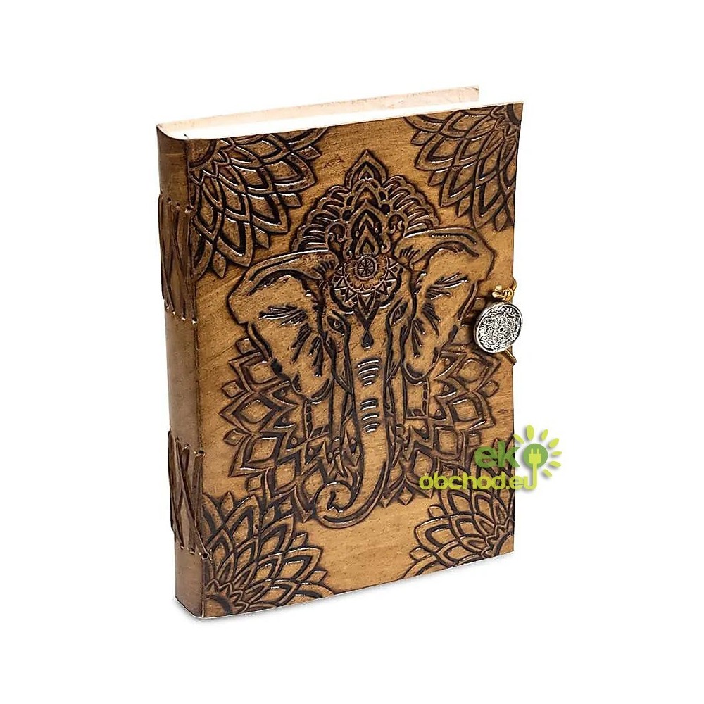 Kožený zápisník – Slon