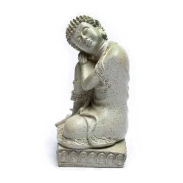 Budha so svietnikom sivý