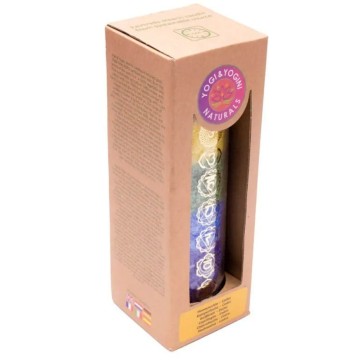 Čakrová sviečka 7 čakier s esenciálnymi olejmi