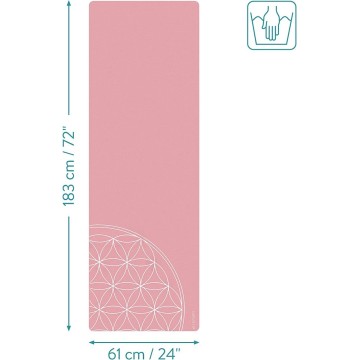 Skladateľná cestovateľská jogamatka 1.5mm s puzdrom