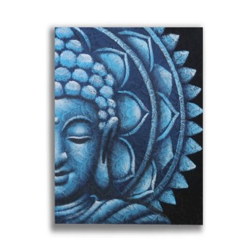 Obraz Modrý Budha Mandala 60x80cm