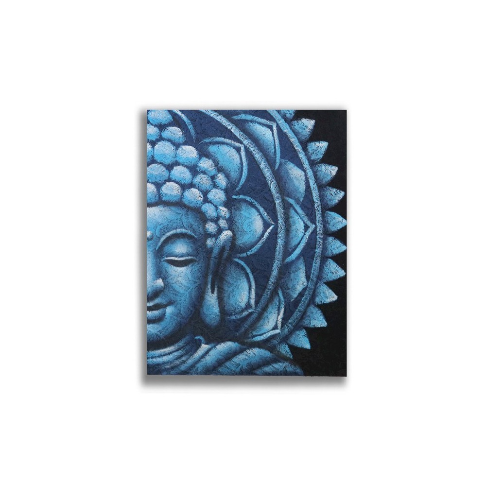 Obraz Modrý Budha Mandala 60x80cm