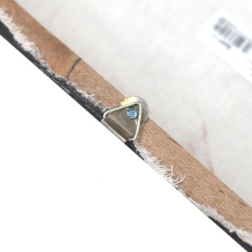 Obraz Budhu - Pieskovaný Šedý 80x60x3cm