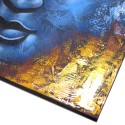 Obraz Budhu - Modrá Tvár - Abstrakt 80x60x3cm