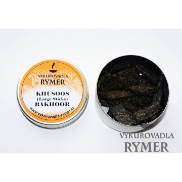 Khusoos Bakhoor (veľké tyčinky s mušľami)