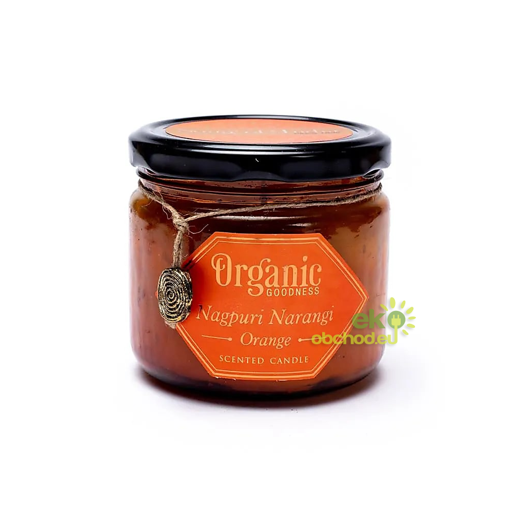 Sójová sviečka Organic Goodness - Pomaranč