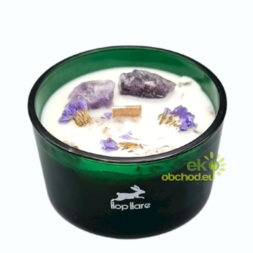 Vonná sviečka - ametyst a...