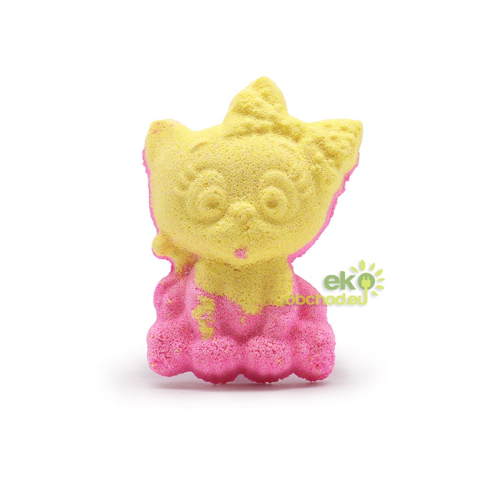 Bomba do kúpeľa pre deti Mačiatko - Banán