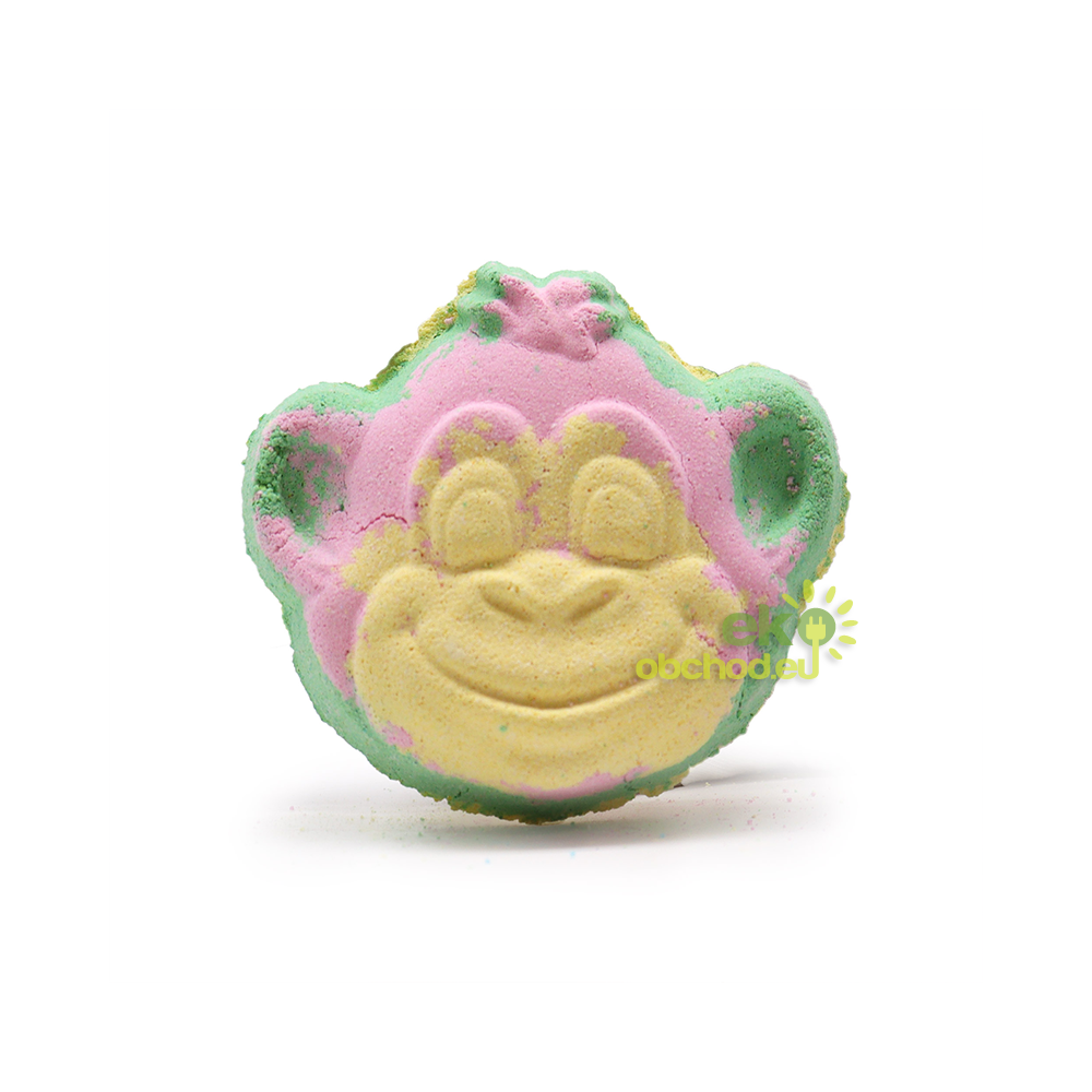 Bomba do kúpeľa pre deti - Opička - Guava & Jahoda