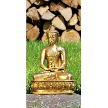 Socha Buddha Amitabha Mosadz 20cm 1,8kg