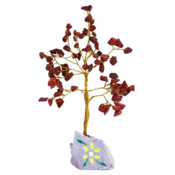Stromček Šťastia - Červený jaspis
