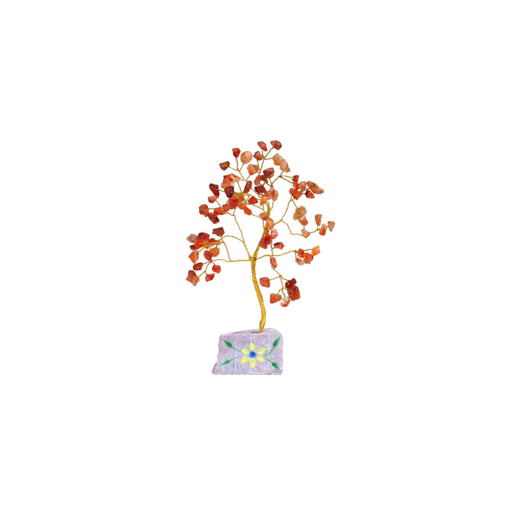 Stromček Šťastia - Karneol (160 kamienkov)