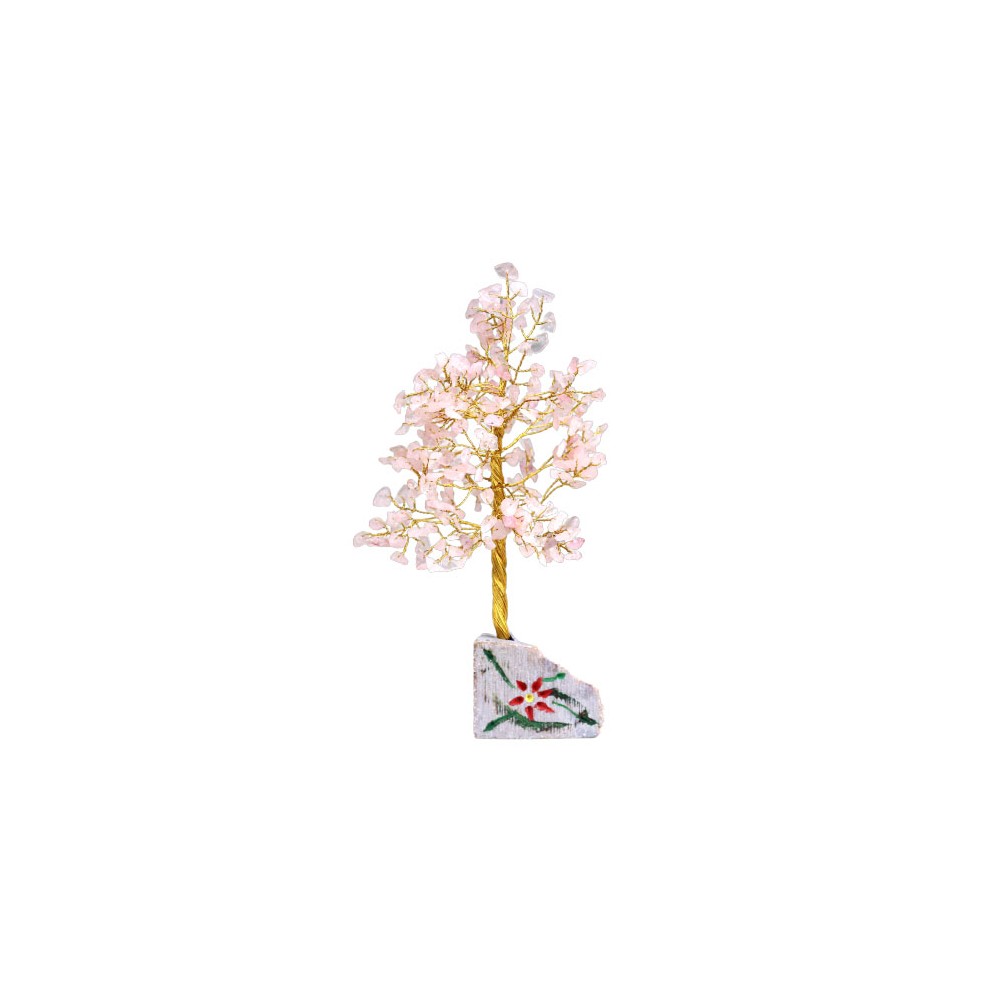 Stromček Šťastia - Ruženín (320 kamienkov)