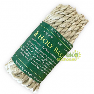 Bylinkové vonné povrázky - Posvätná Bazalka