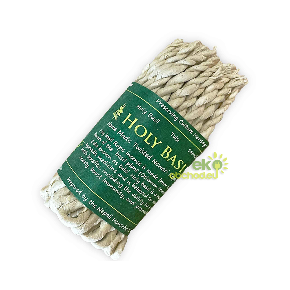 Bylinkové vonné povrázky - Posvätná Bazalka