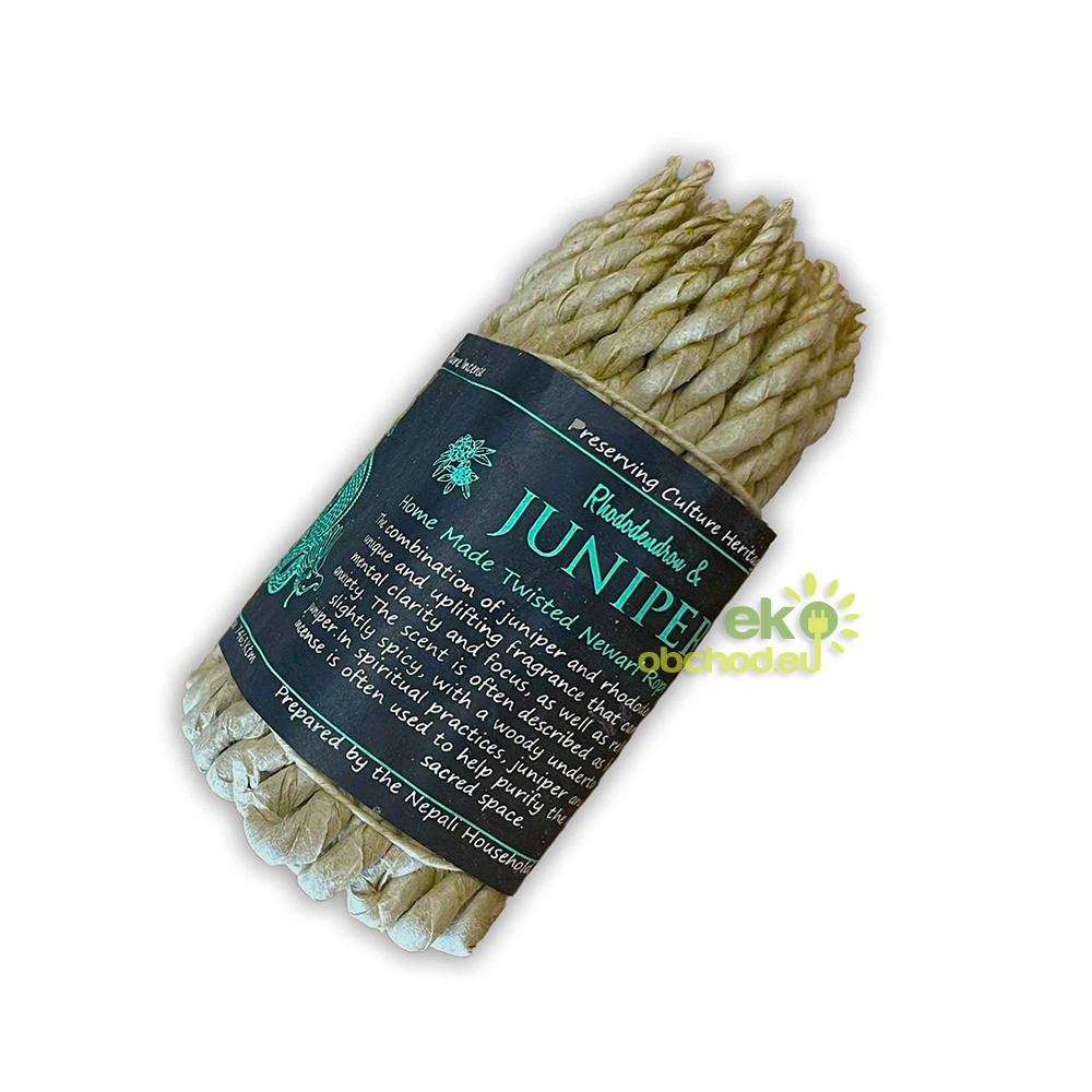 Bylinkové vonné povrázky - Rododendron a Borievka