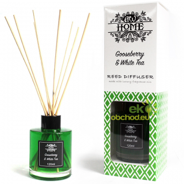 Vonný tyčinkový difuzér - Egreš & Biely Čaj