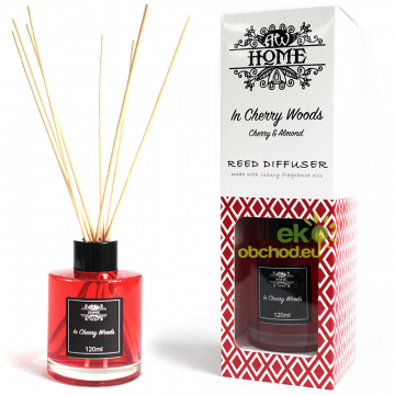 Vonný tyčinkový difuzér - Čerešňa & Mandľa