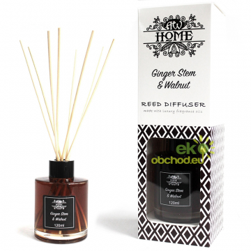 Vonný tyčinkový difuzér - Zázvor a Orech