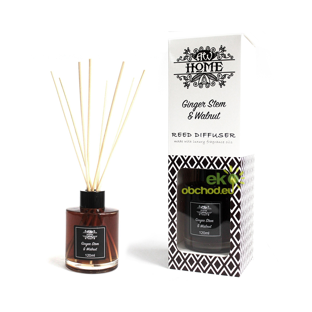 Vonný tyčinkový difuzér - Zázvor a Orech