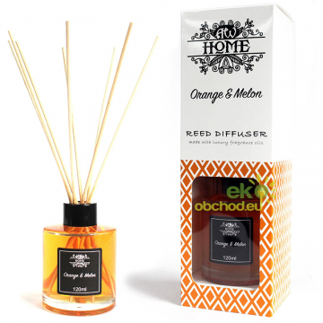 Vonný tyčinkový difuzér - Pomaranč & Melón