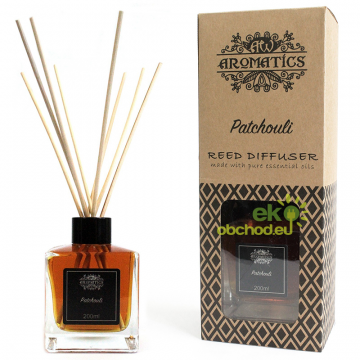 Vonný tyčinkový difúzer z čistých esenciálnych olejov - Pačuli