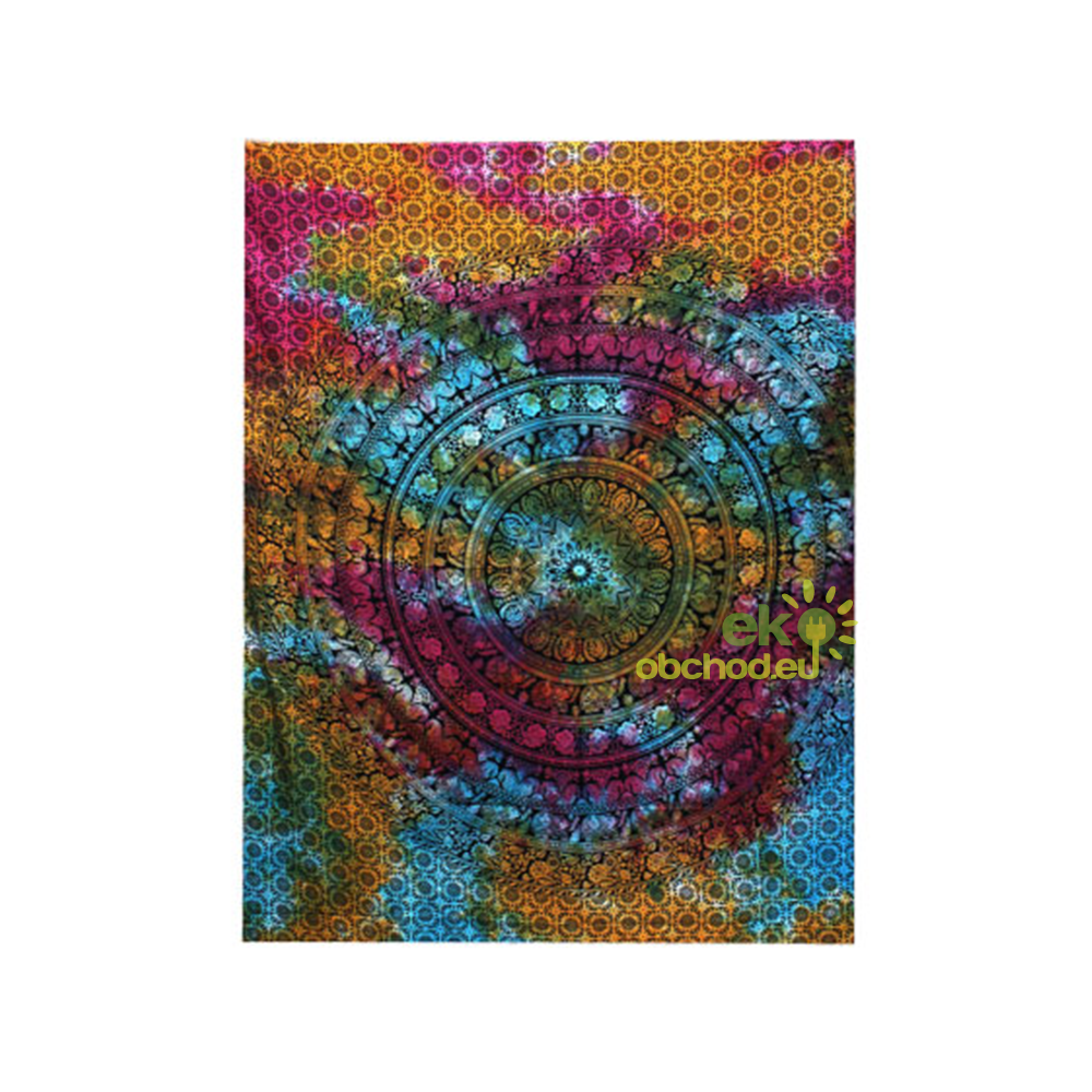 Jednolôžková bavlnená prikrývka na posteľ - Slon Mnadala