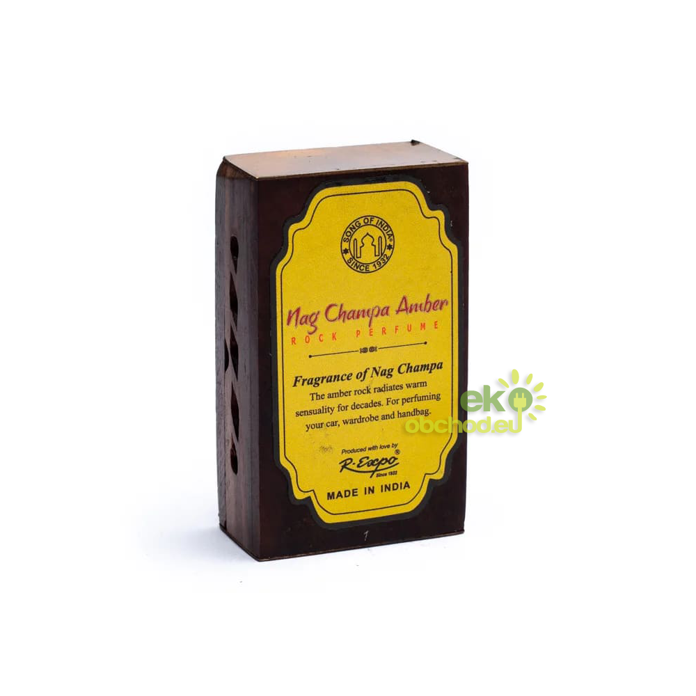 Prírodná tuhá esencia – Nag Champa & Amber