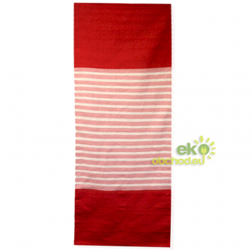 Koberec z Indickej Bavlny, 70 x 170 cm, červeno-ružový