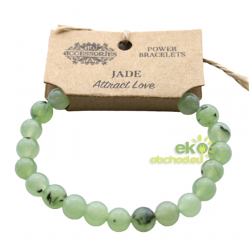 Energetický náramok - Nefrit - Pritiahnutie lásky