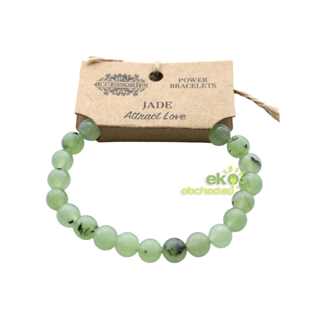 Energetický náramok - Nefrit - Pritiahnutie lásky
