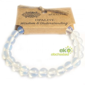 Energetický náramok - Opál - Múdrosť & Porozumenie