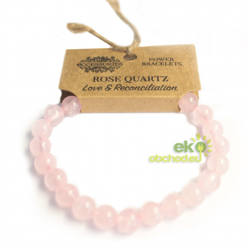 Energetický náramok - Ruženín - Láska & Zmierenie