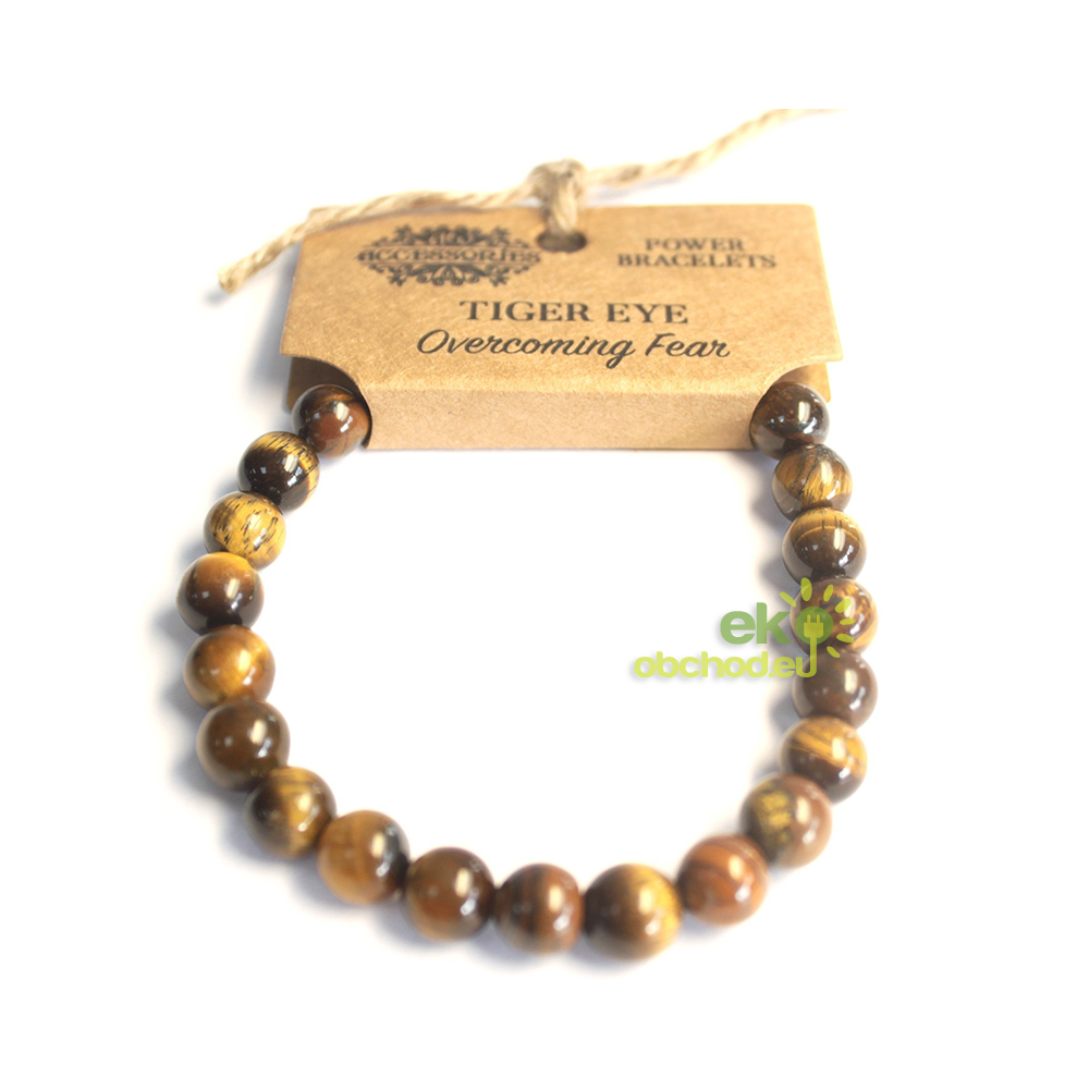 Energetický náramok - Tigrie oko - Prekonanie strachu