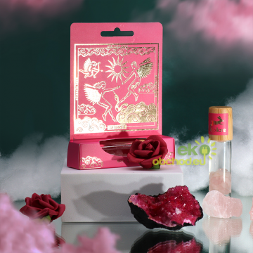 Tarotový Roll On Hop Hare - Milenci - S Ruženínom