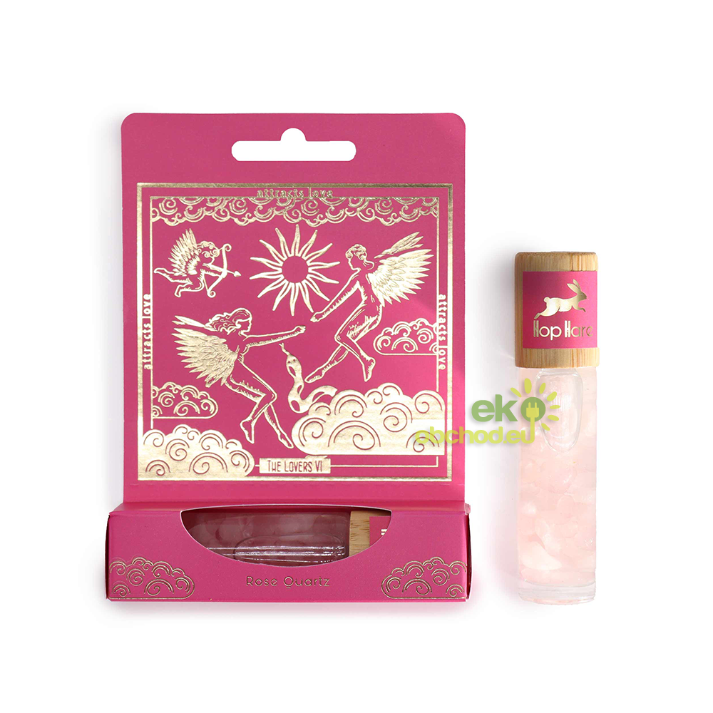 Tarotový Roll On Hop Hare - Milenci - S Ruženínom