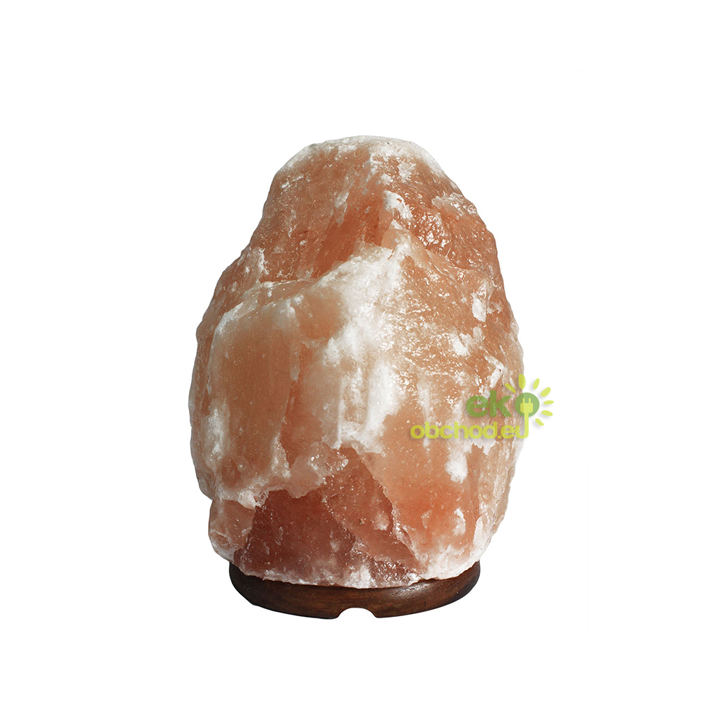 Kvalitná soľná lampa s podstavcom, 5kg