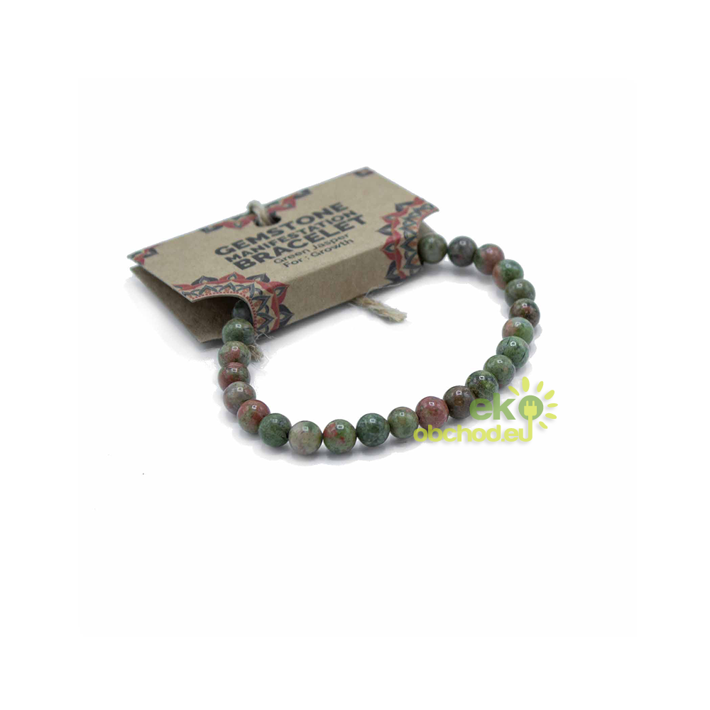 Náramok zo Zeleného Jaspisu - Rast