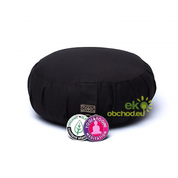 Meditačný vankúš Zafu - čierny