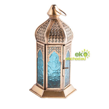 Orientálny kovový lampáš - FATIMA