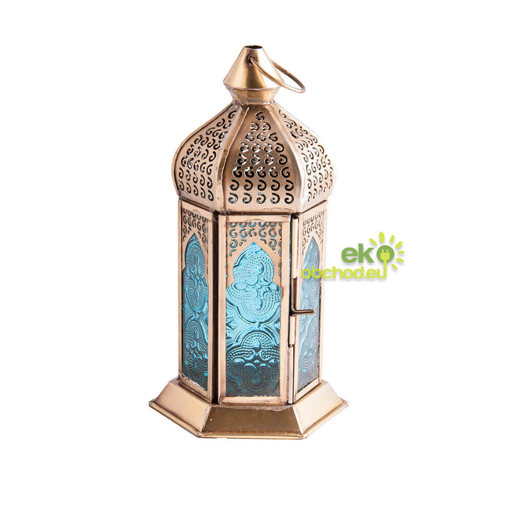 Orientálny kovový lampáš - FATIMA