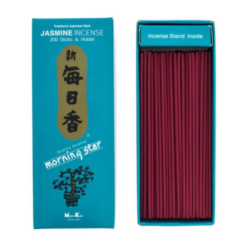 Vonné tyčinky - Morning Star JASMINE, Nippon Kodo - 200ks