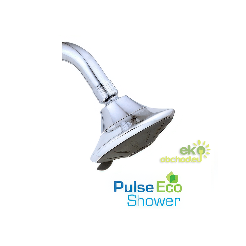 Úsporná multi sprchová hlavica Pulse ECO Shower 8l - chróm fixná