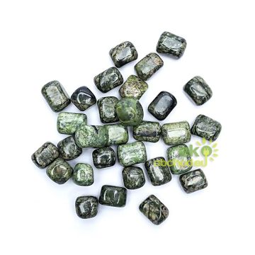 Tromlovaný Serpentín zelený 500g trieda kvality A