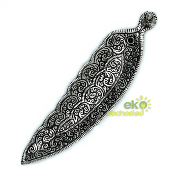 Stojan na Vonné Tyčinky Budha z Lešteného Hliníka Dlhý, 23 cm